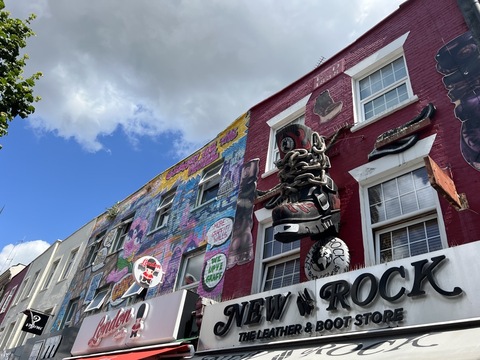 Londres : visite de Camden en famille et balade le long du canal