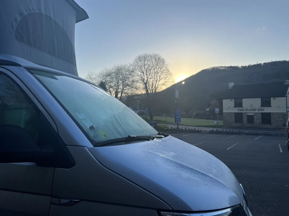 vanlife en Angleterre