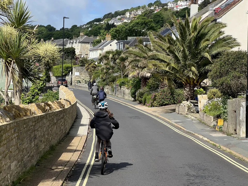 isle of wight a velo en famille