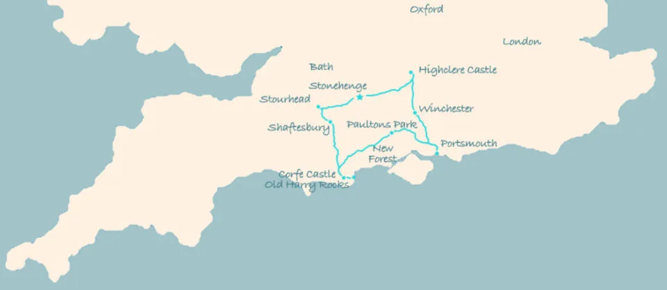 road trip sud angleterre