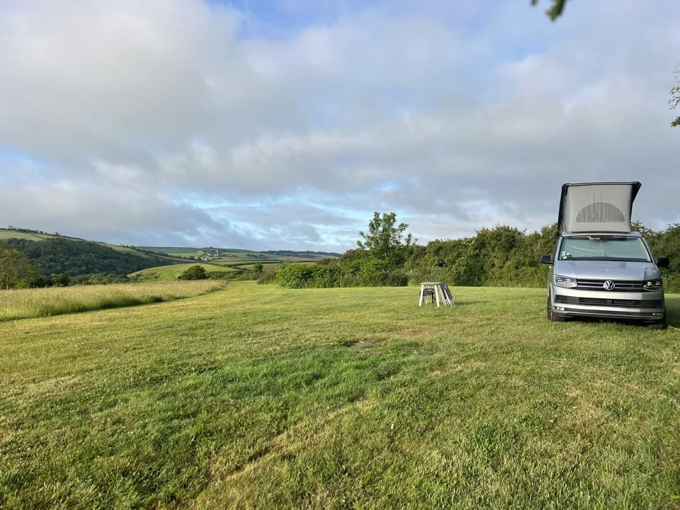 camping devon