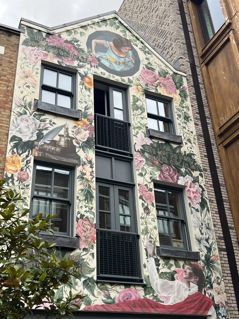 street art dans l'est de Londres avec des ados