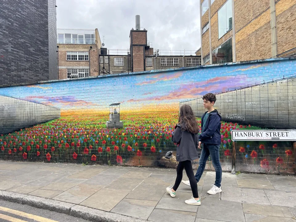 Street art en famille Londres