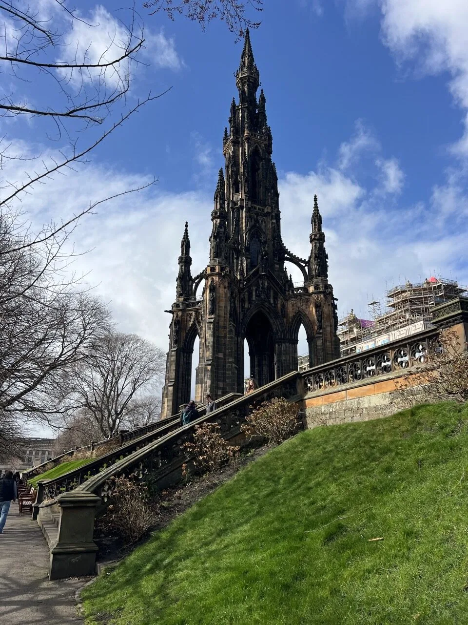 Edinburgh with teenager