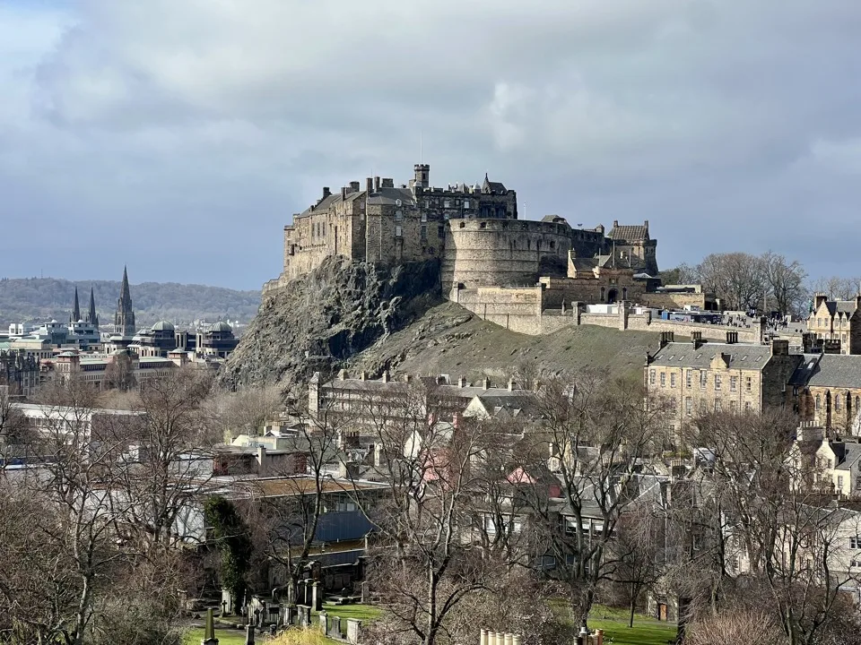Edinburgh with teenager