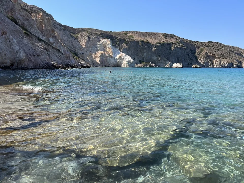 4 jours à Milos en famille