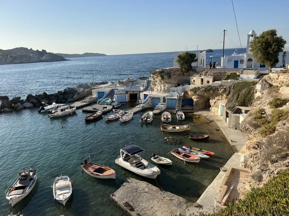 4 jours à Milos en famille