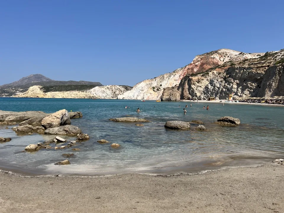 4 jours à Milos en famille