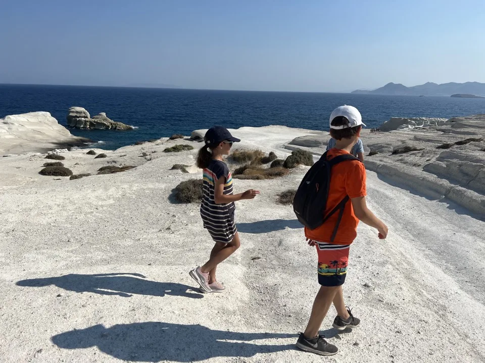 milos en famille