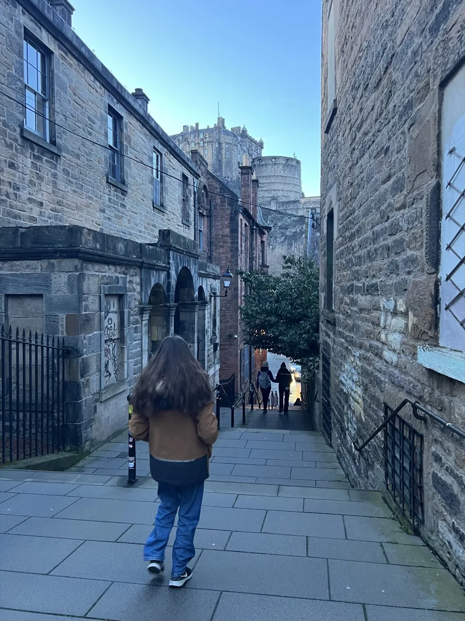 Edinburgh with a teenager