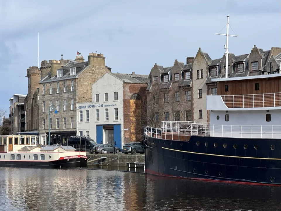 Edinburgh with teenager
