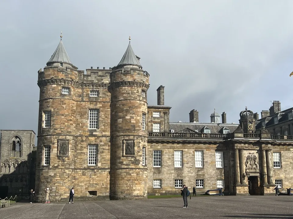 Edinburgh with teenager