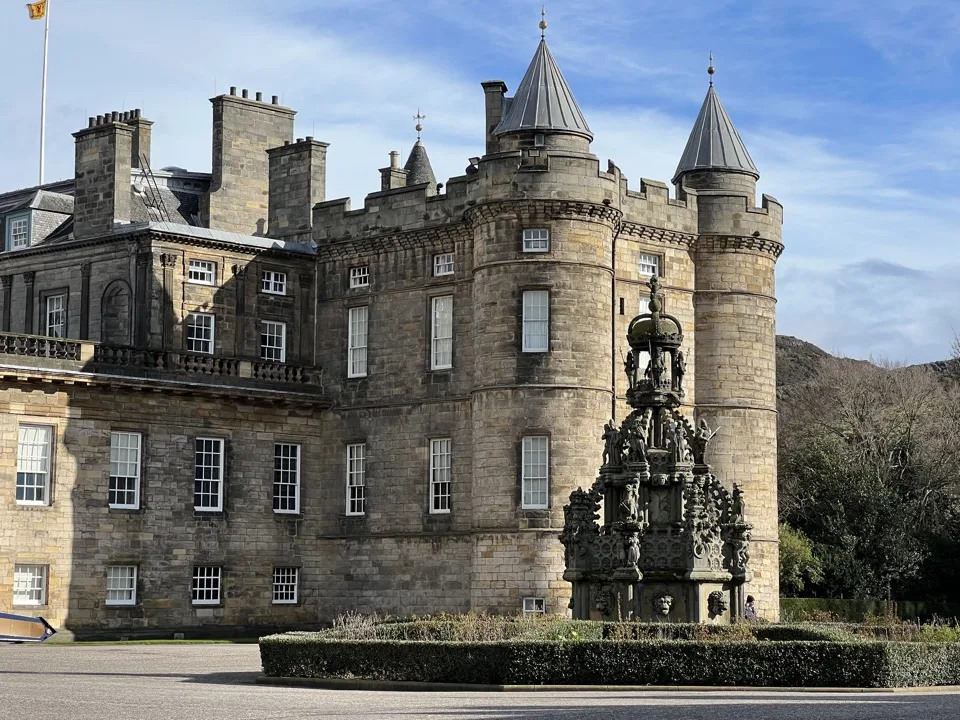 Edinburgh with teenager