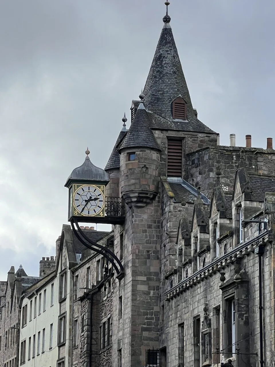 Edinburgh with teenager