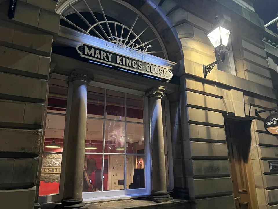 Edinburgh with teenager