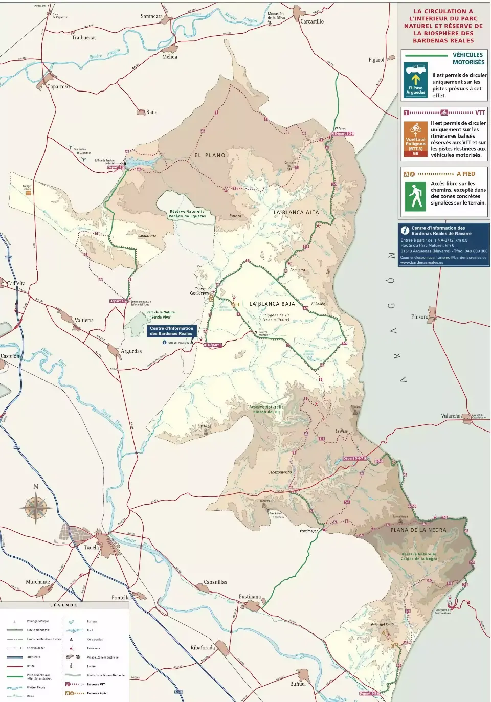 carte bardenas reales