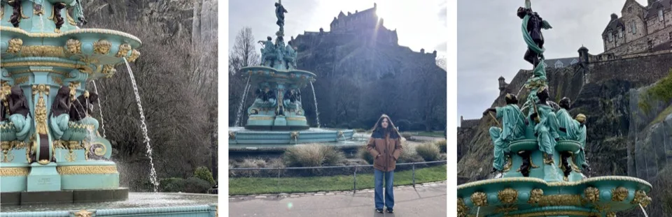 Edinburgh with teenager
