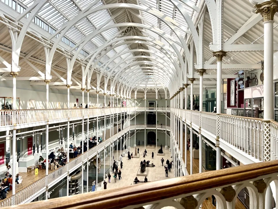Edinburgh with teenager