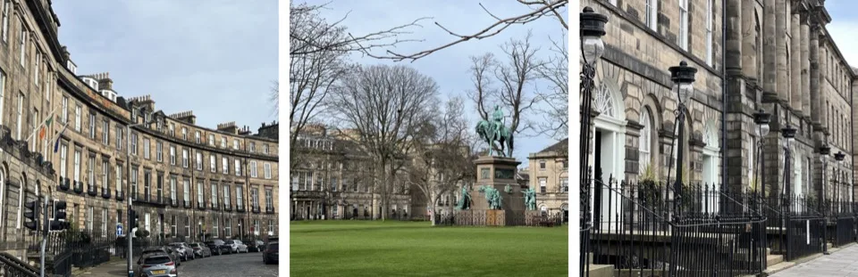 Edinburgh with teenager