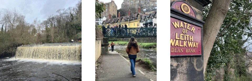Edinburgh with teenager