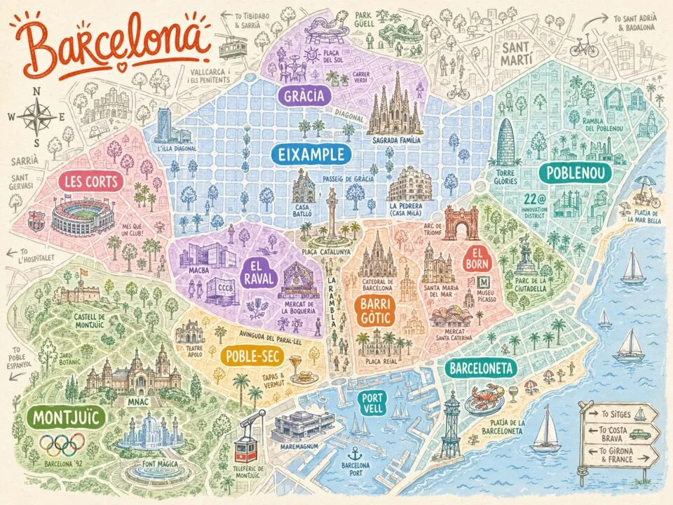 Barcelona neighbourhoods