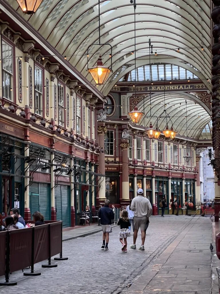 Galerie victorienne de Leadenhall Market à Londres
