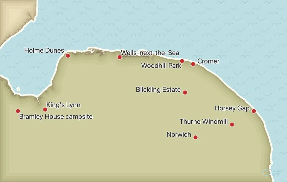 carte norfolk