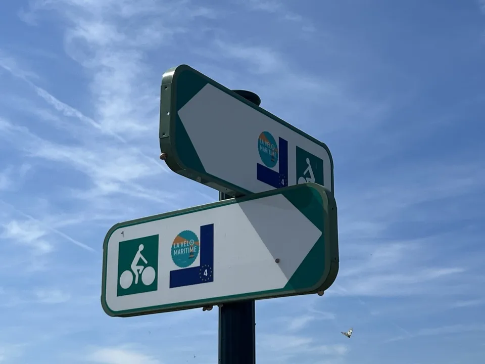 sur la vélomaritime