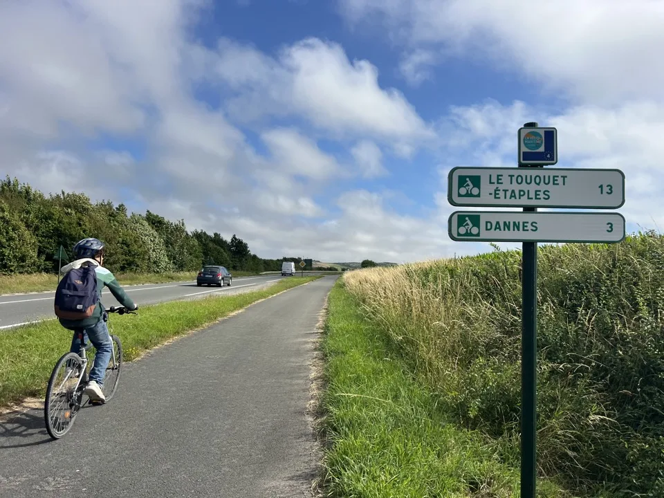 De Boulogne-sur-Mer au Touquet à vélo