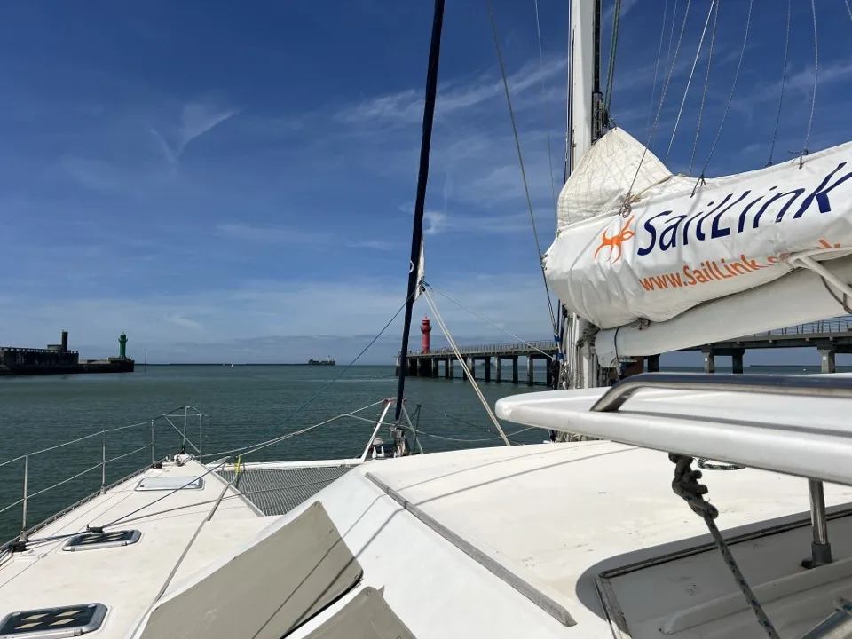 traversée de la Manche en catamaran