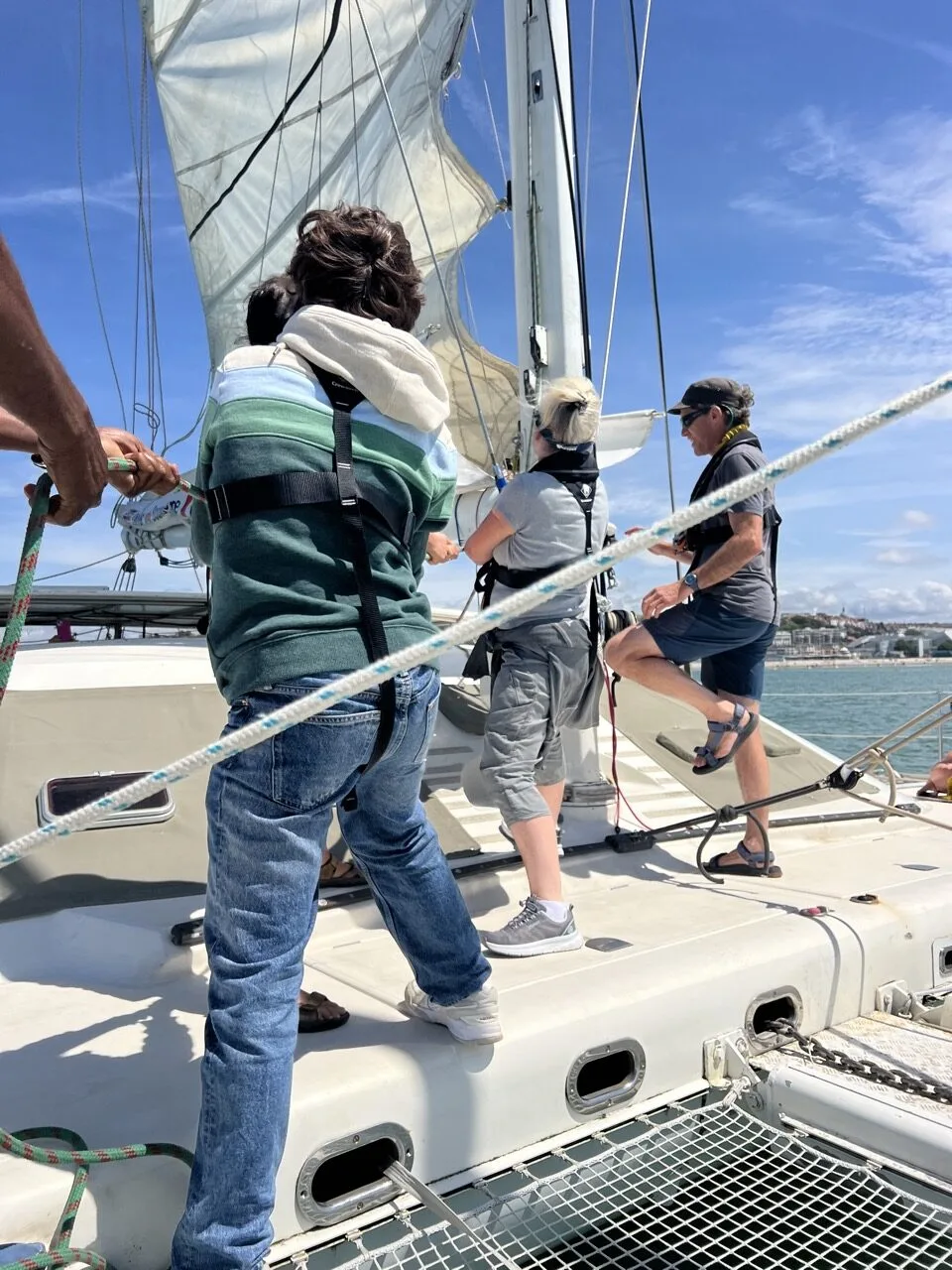 traversée de la Manche en catamaran