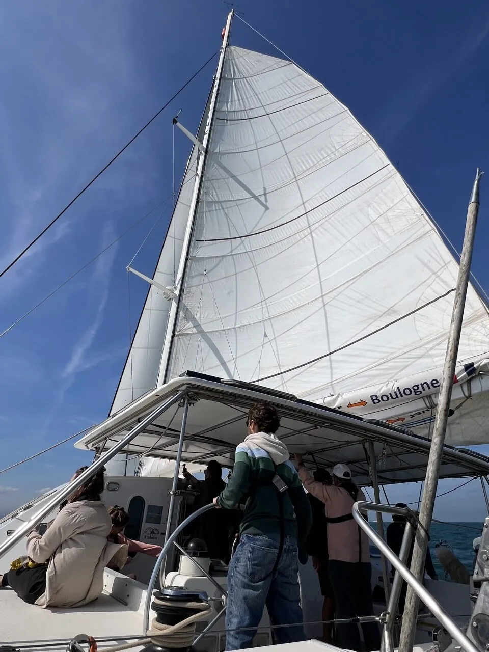 traverser la manche en catamaran