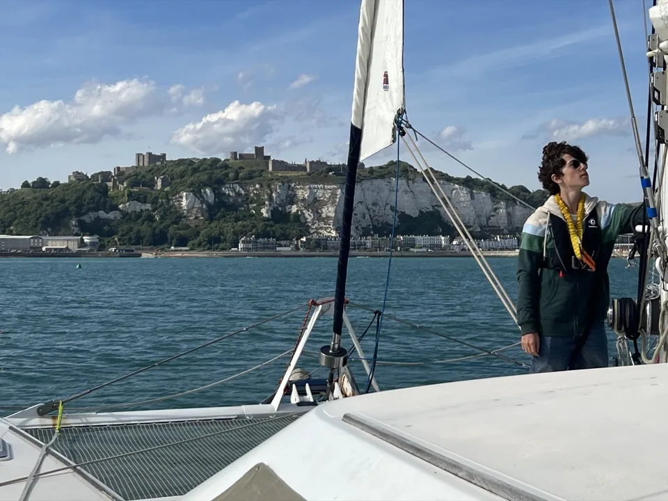 traversée de la Manche en catamaran