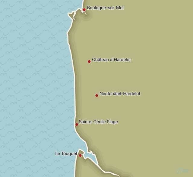 carte itinéraire