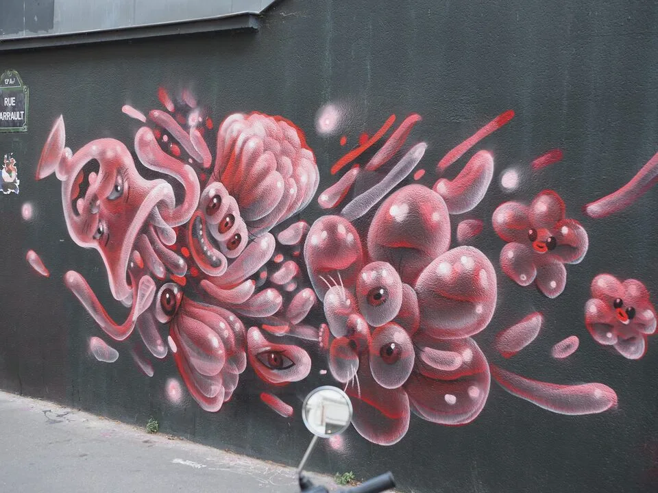 street art rue barrault paris