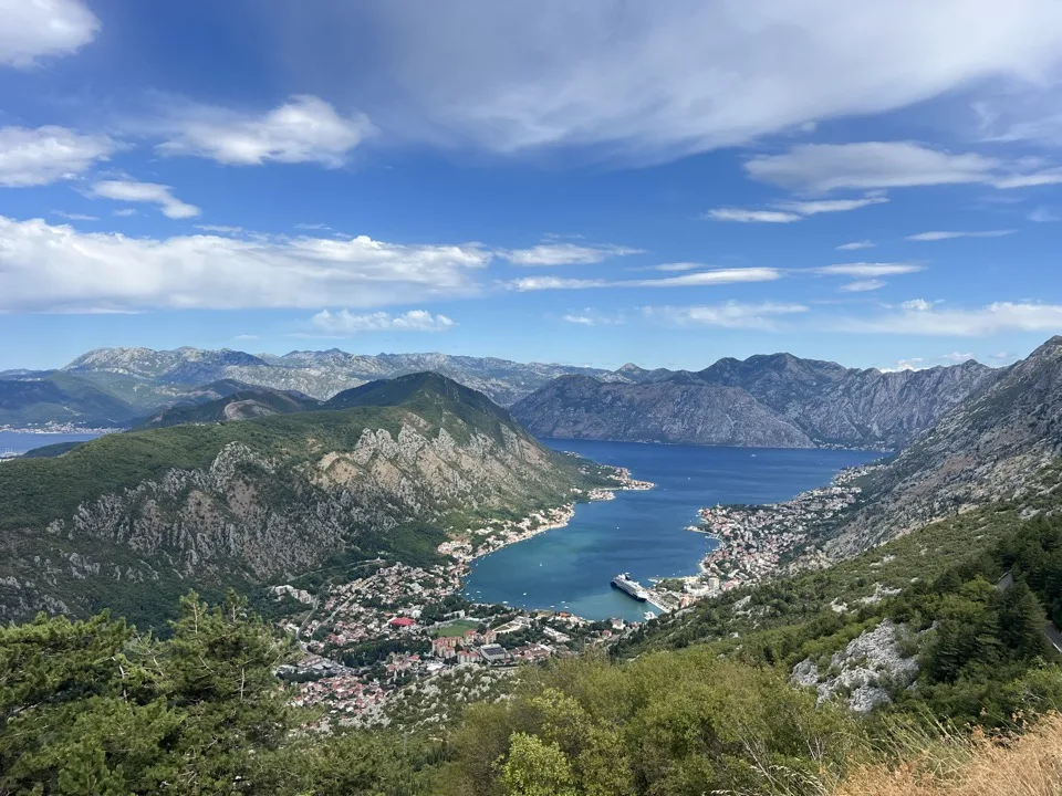route panoramique Kotor