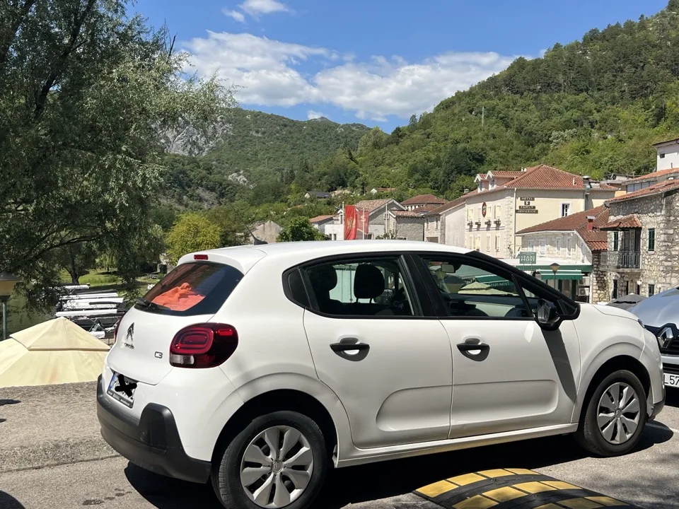 location voiture montenegro