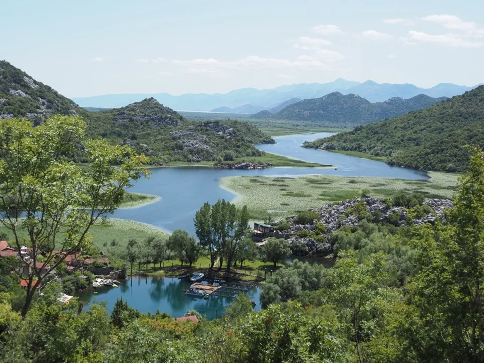 routes lac skadar