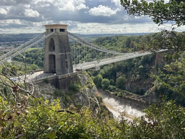 Pont suspendu de Clifton au-dessus de la gorge de l'Avon